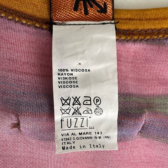 Jean Paul Gaultier Soleil Maxi Dress Fuzzi Striped Tank Sleeveless Jersey Medium - Picture 8 of 14